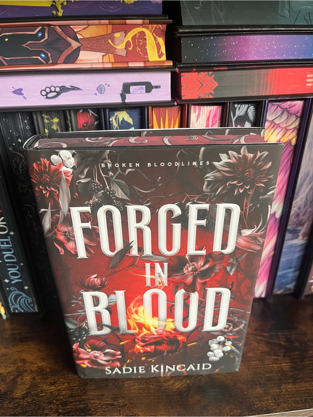 Forged in Blood by Sadie Kincaid Deluxe Hardcover